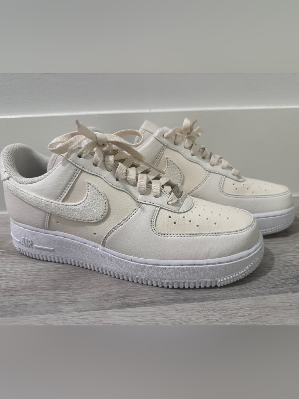Nike Women’s Air Force 1 Low Next Nature 'Phantom Sail' HQ3905-001 White Ivory 9